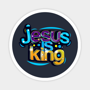 jesus is king Magnet